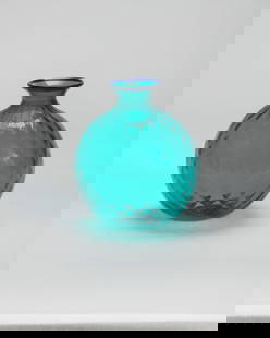 Venini - Balloton, 2000: h 17 x diam 14 cm blown glass worked with balloton techniqueManufactured by Veninisigned and dated