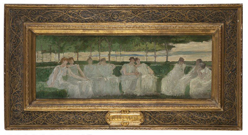 Le Muse: GAETANO PREVIATI 33 x 92 cm