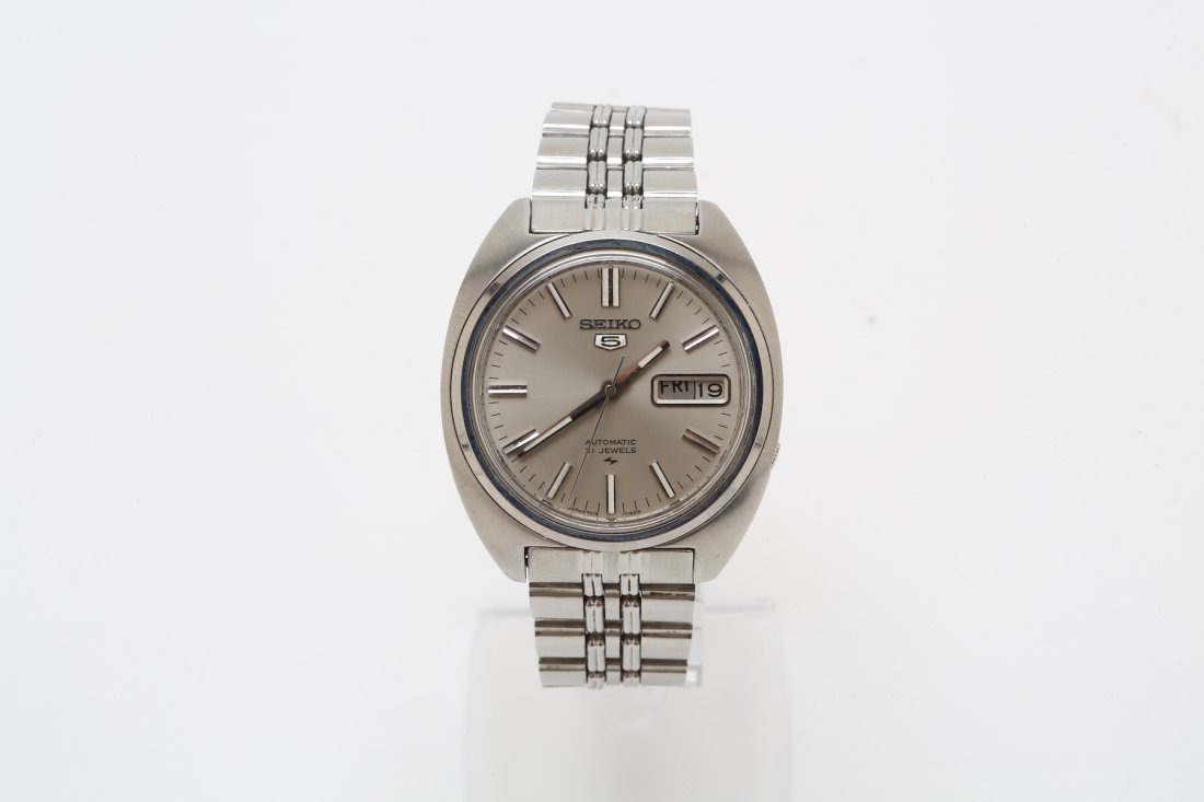 1970s Stainless Steel Seiko #5 (1 of 6)