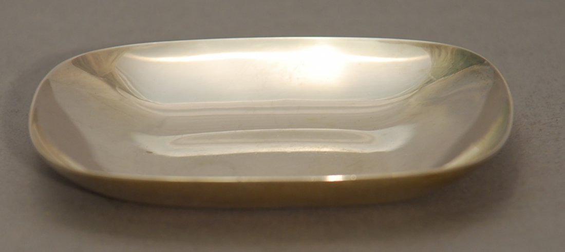 Tiffany & Co. Sterling Silver Small Square Nut Dish (1 of 2)