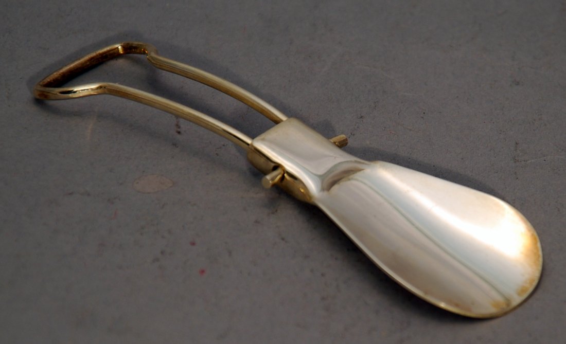 Tiffany & Co. Sterling Silver Folding Shoe Horn (1 of 2)