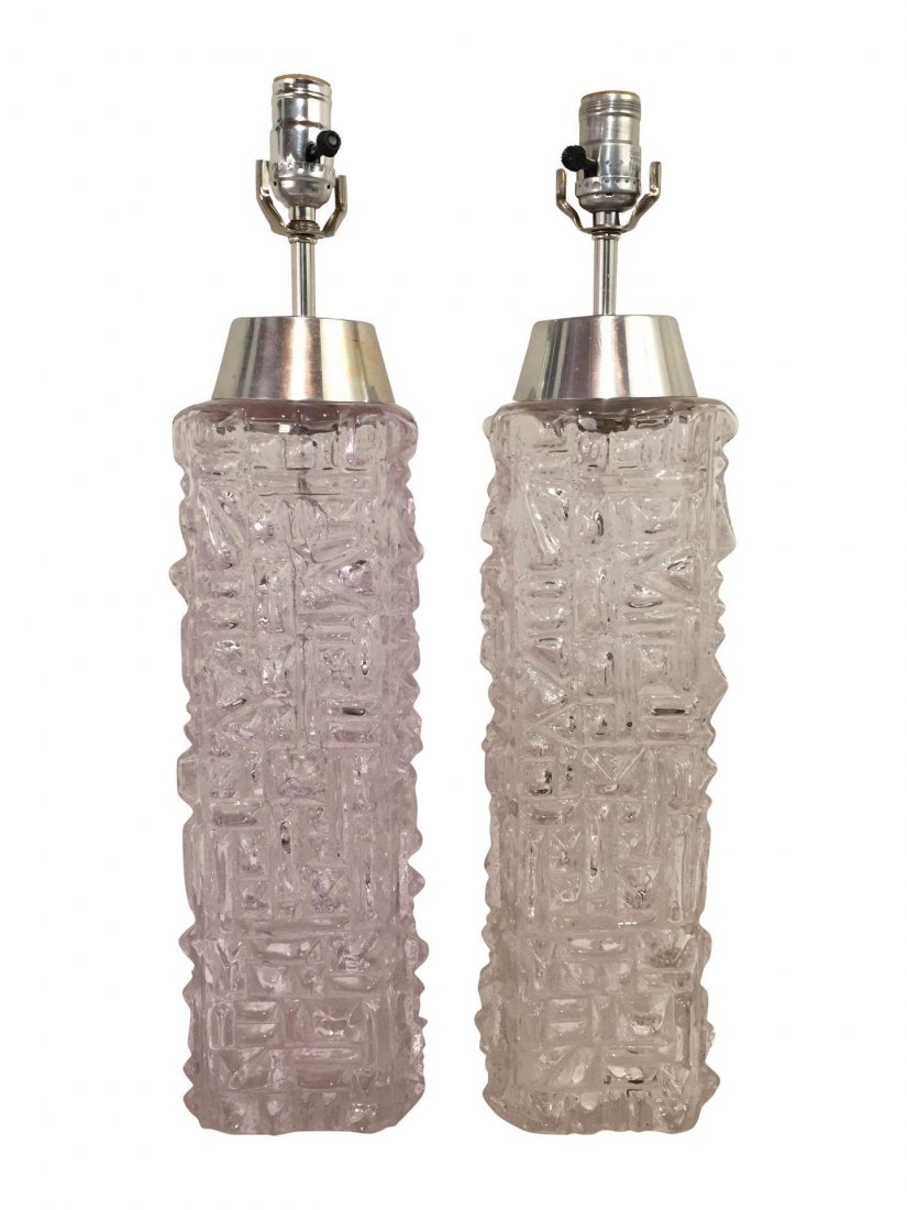 Carl Fagerlund attributed crystal lamps by Pukeberg (1 of 1)