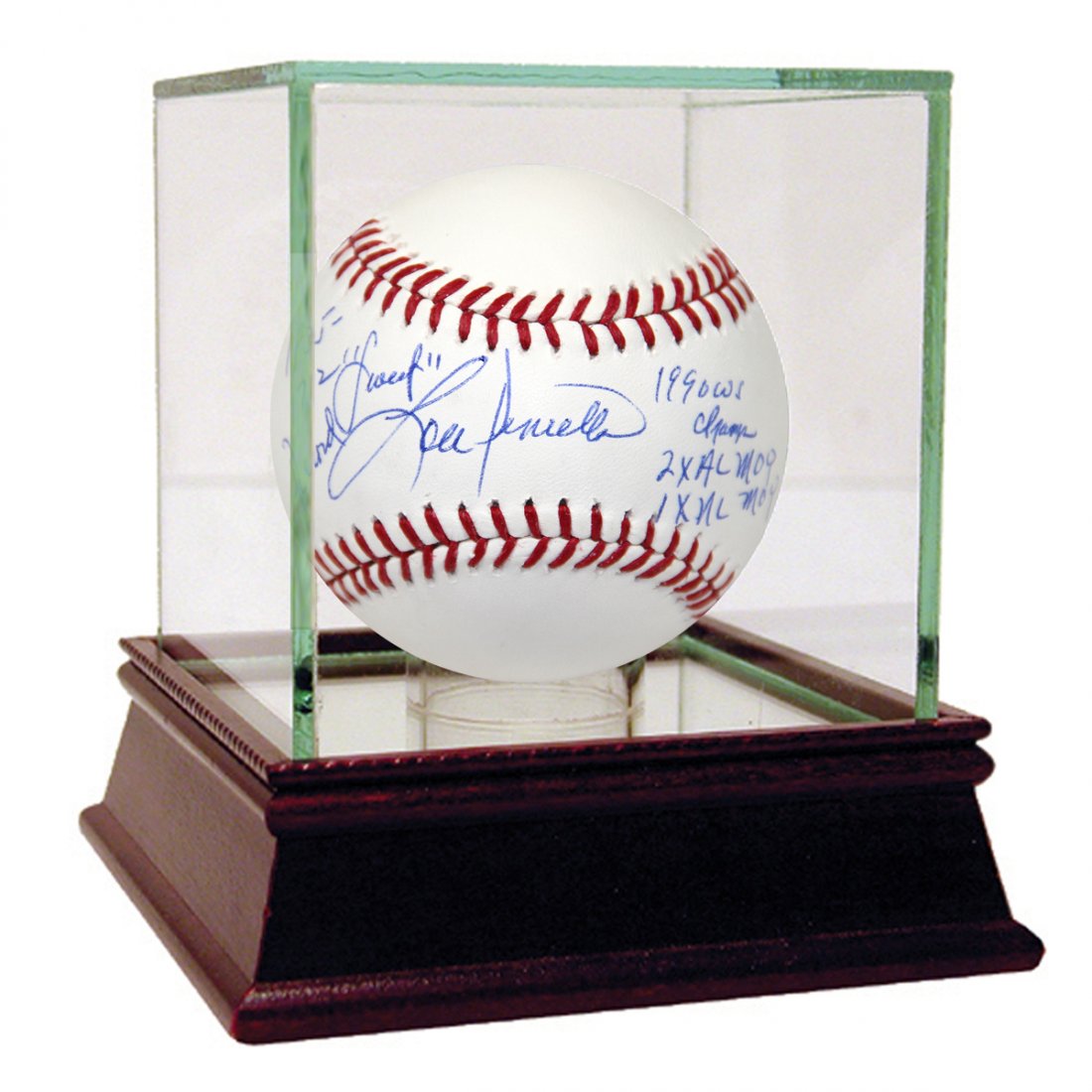 Lou Piniella Signed MLB Baseball w/ Inscription (1 of 1)