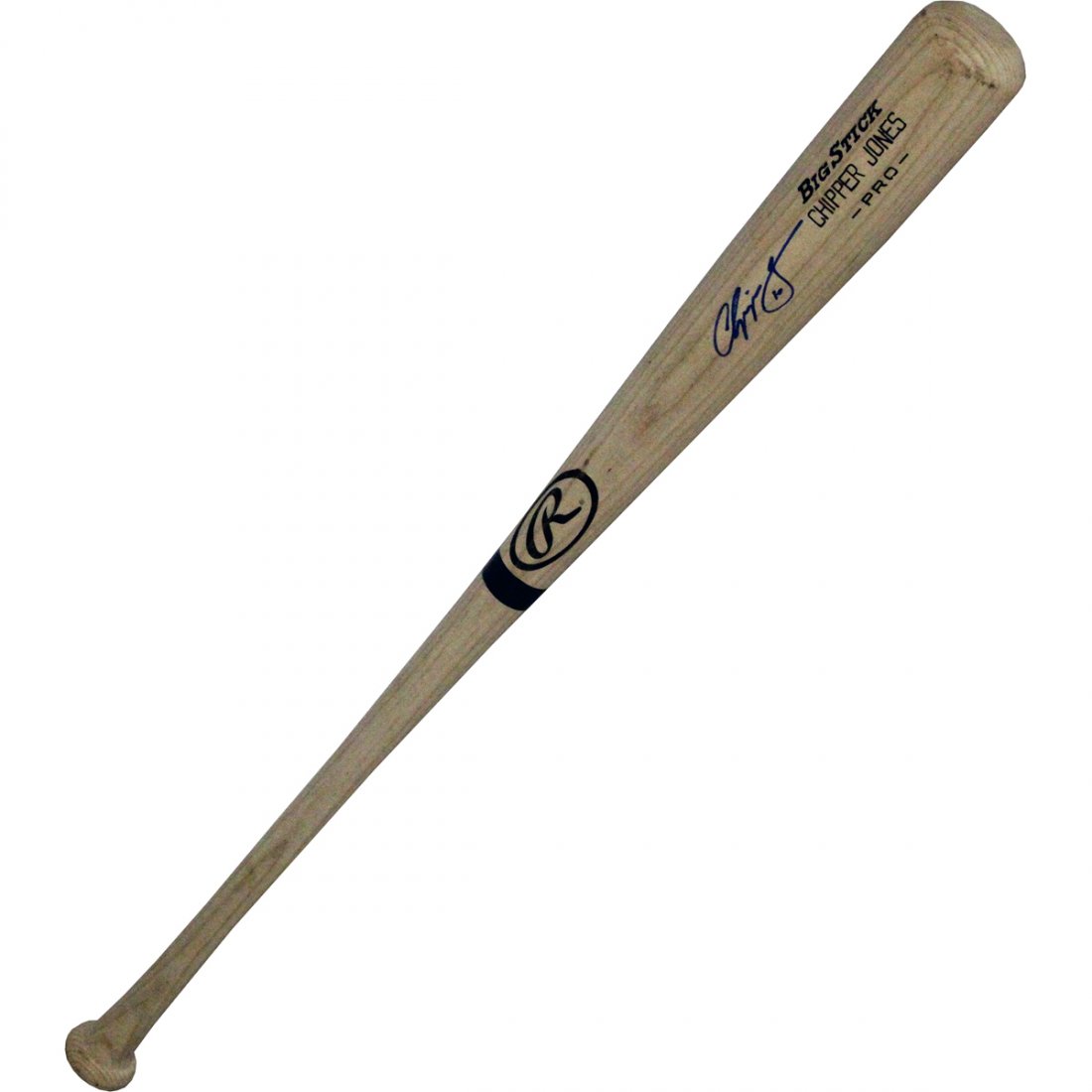 Chipper Jones Signed Game Model Bat PSA/DNA Holo Only (1 of 1)