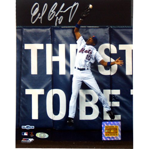 Endy Chavez NLCS GM 7 Robbing Home Run 16x20 Photo: Although he only spent three seasons in New York with the Mets Endy Chavez has secured his legacy within the organization. On October 19 2006 during the 6th inning of Game 7 of the 2006 National Leagu