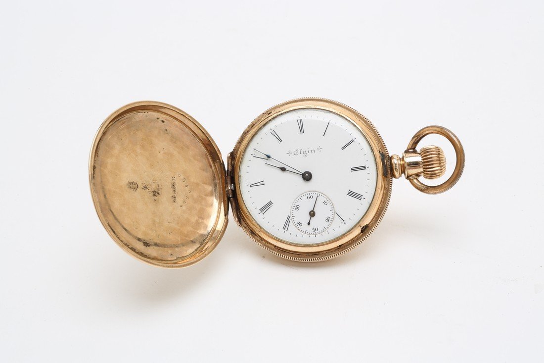 1920s Gold Filled Elgin Pocket Watch (1 of 5)