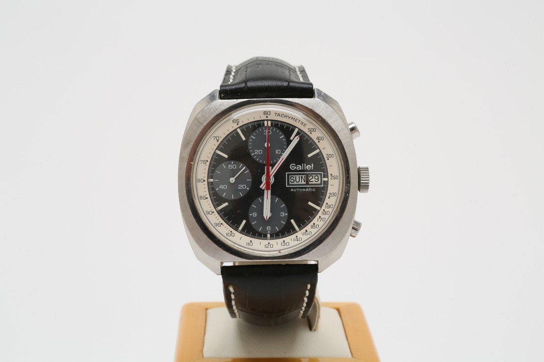 1970s Gallet Chronograph Watch (1 of 5)