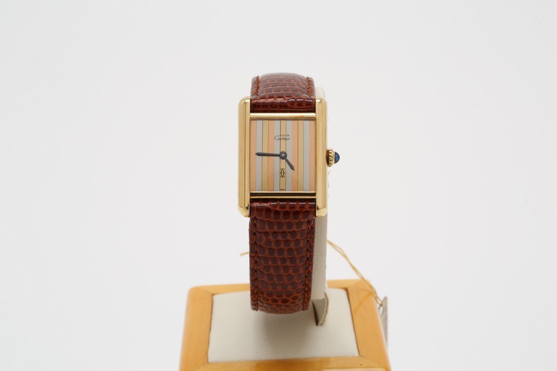 1990 Argent Cartier Tri-Color Watch (1 of 7)