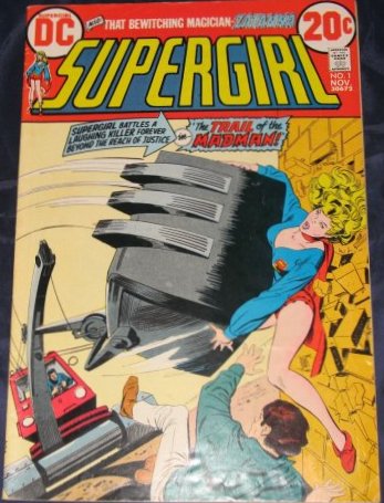 Supergirl (1st Series) #1: Paul Ryan art on fan fashion page; Zatanna story; David Micheline L.O.C.