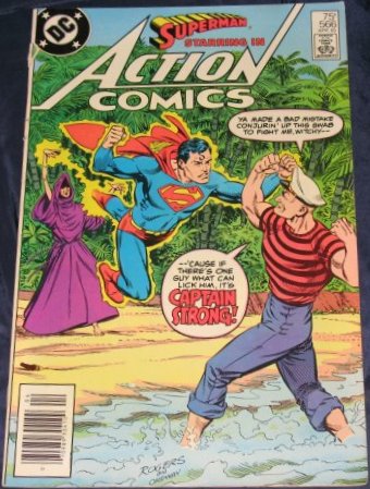 Action Comics (1st Series) #566: Marshall Rogers & Jerry Ordway cover; Co-starring with Captain Strong