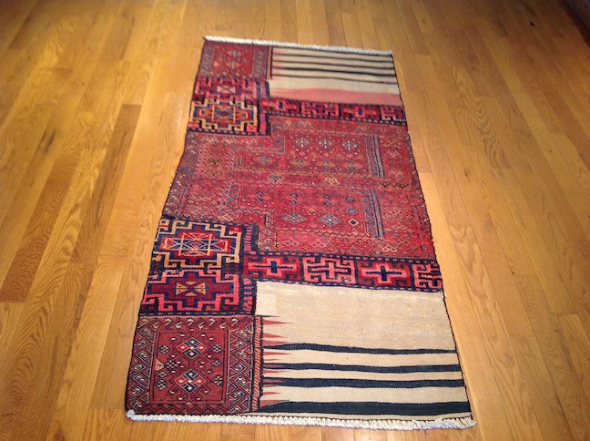 1960's Persian Patchwork rug (1 of 4)