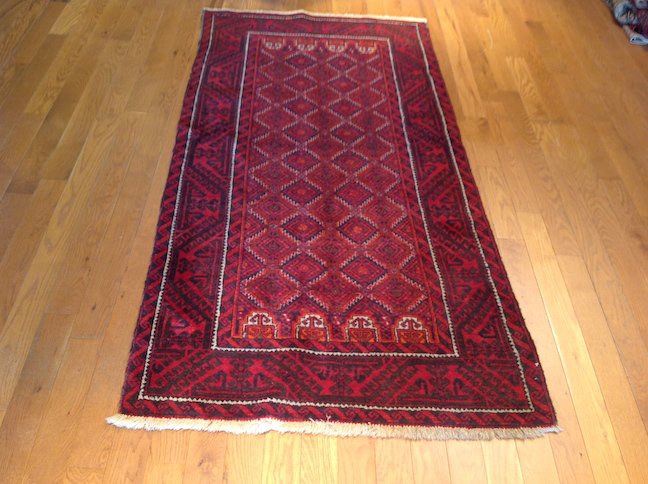 Semi-Antique Persian Balouch rug (1 of 4)