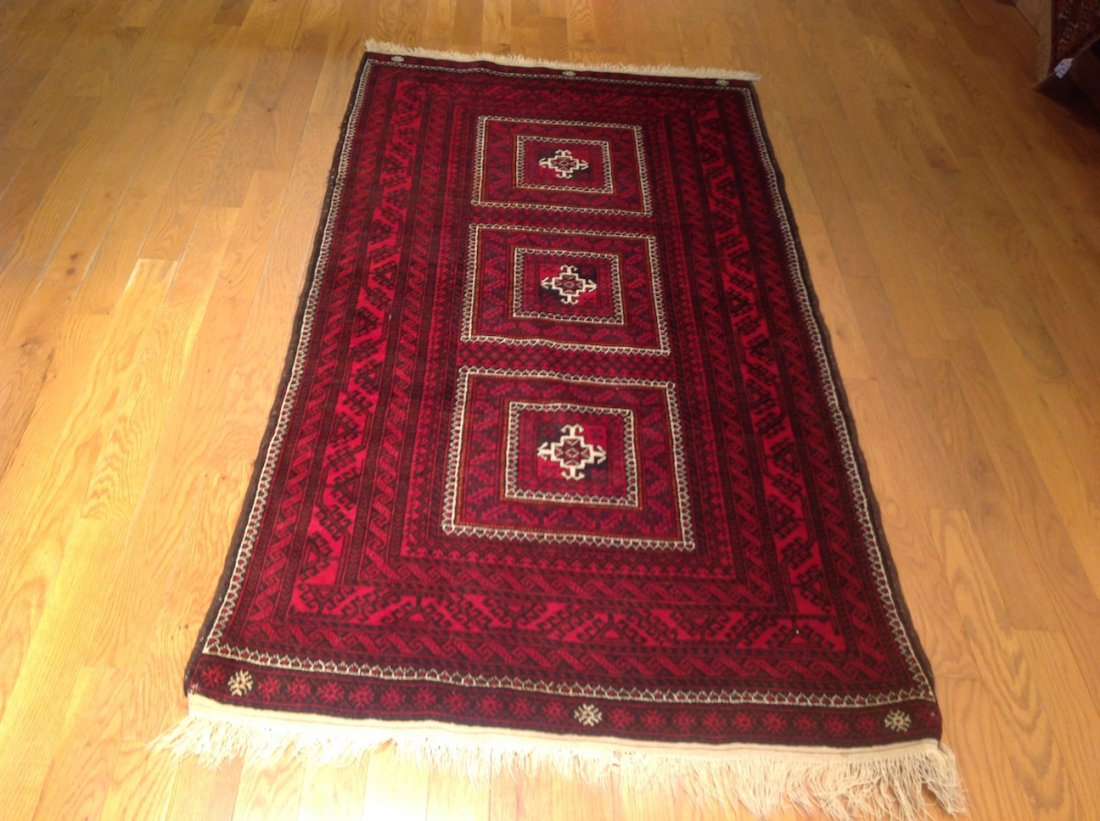 Semi-Antique Persian Balouch rug (1 of 4)