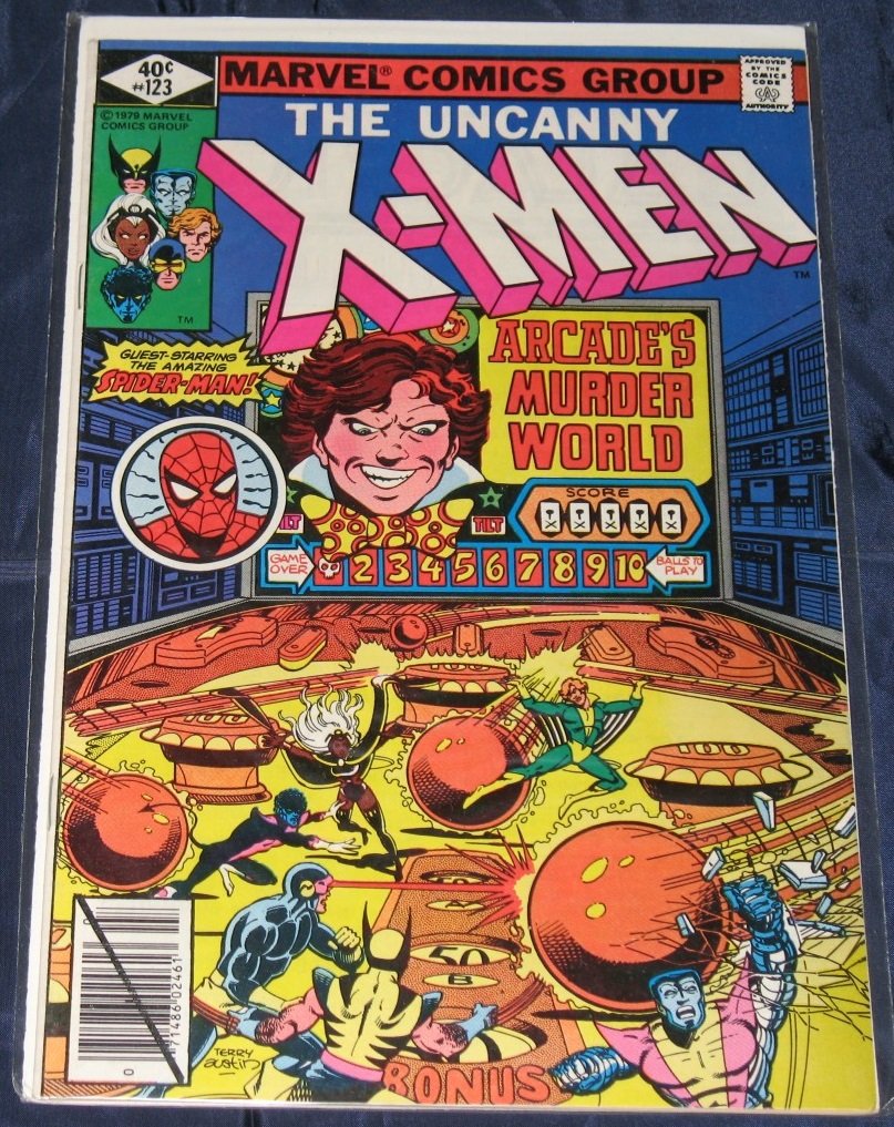 X-Men (1st Series) #123: Origin of Colossus; Versus Arcade; Spider-Man x-over