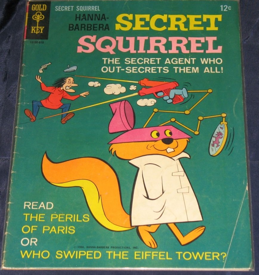 Secret Squirrel #1: 1st Secret Squirerel and Morocco Mole, Squiddly Diddly, Winsome Witch