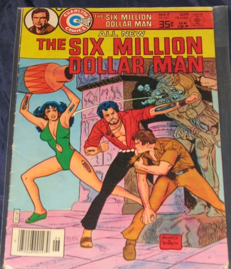 The Six Million Dollar Man #9: Last issue