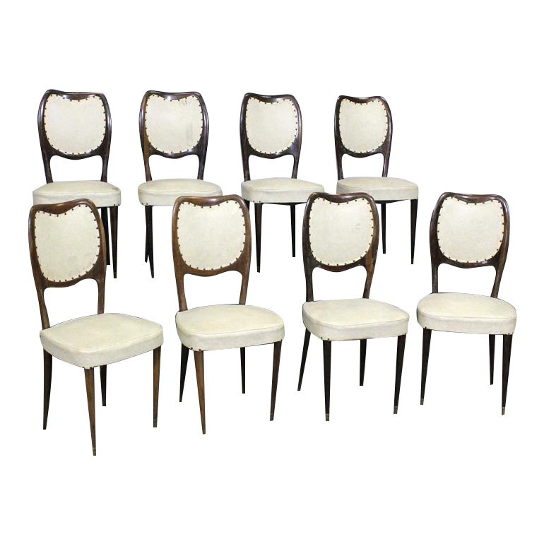 8 Vintage  dining chairs (1 of 10)