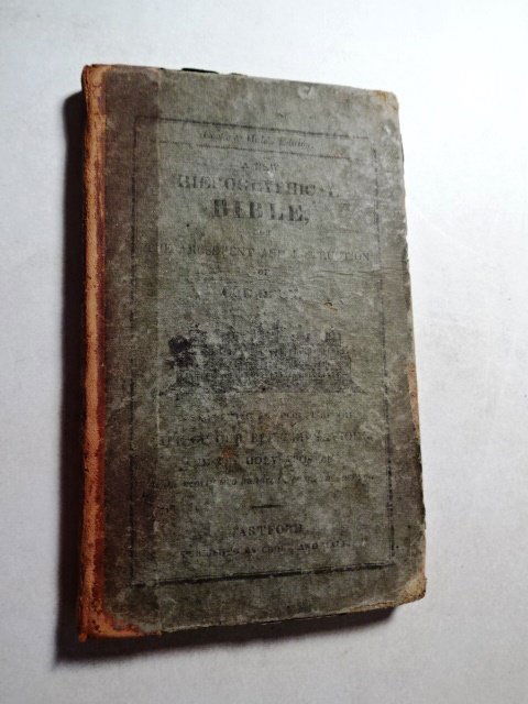 1818 Hartford Imprint Hieroglyphical Bible (1 of 3)