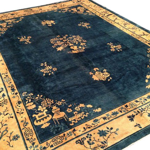 Antique Chinese Carpet (1 of 7)