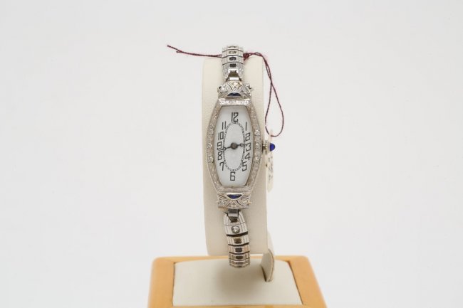 Ladies 1920s 18kt & Platinum Art Deco Watch (1 of 4)