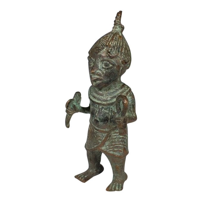Benin Bronze Warrior (1 of 7)