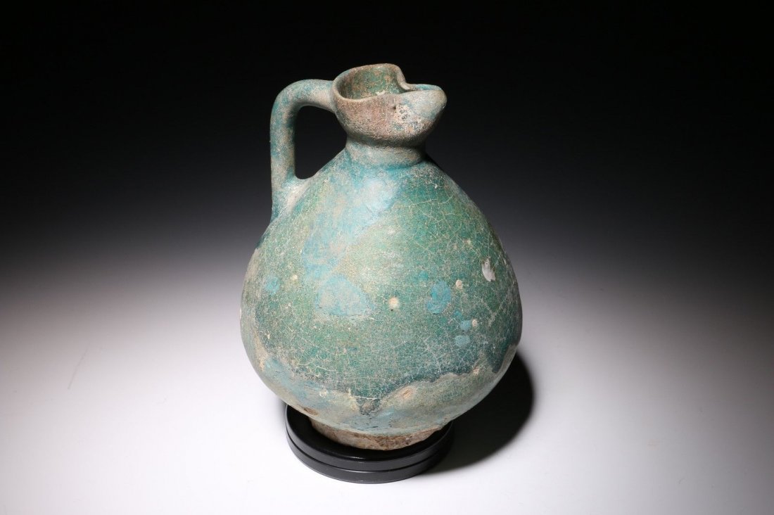 ISLAMIC KASHAN EWER -  PERSIAN 12TH CENTURY (1 of 4)