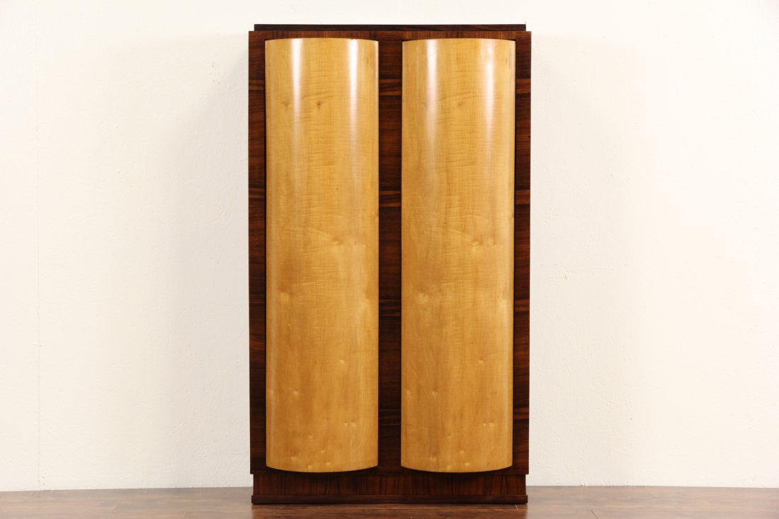 Italian Rosewood Art Deco 1930's Vintage 36 Slot (1 of 8)