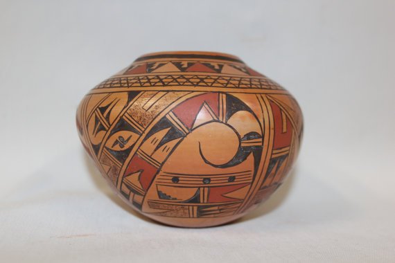 Native American Hopi Pottery Jar, signed by Emma Naha (1 of 1)