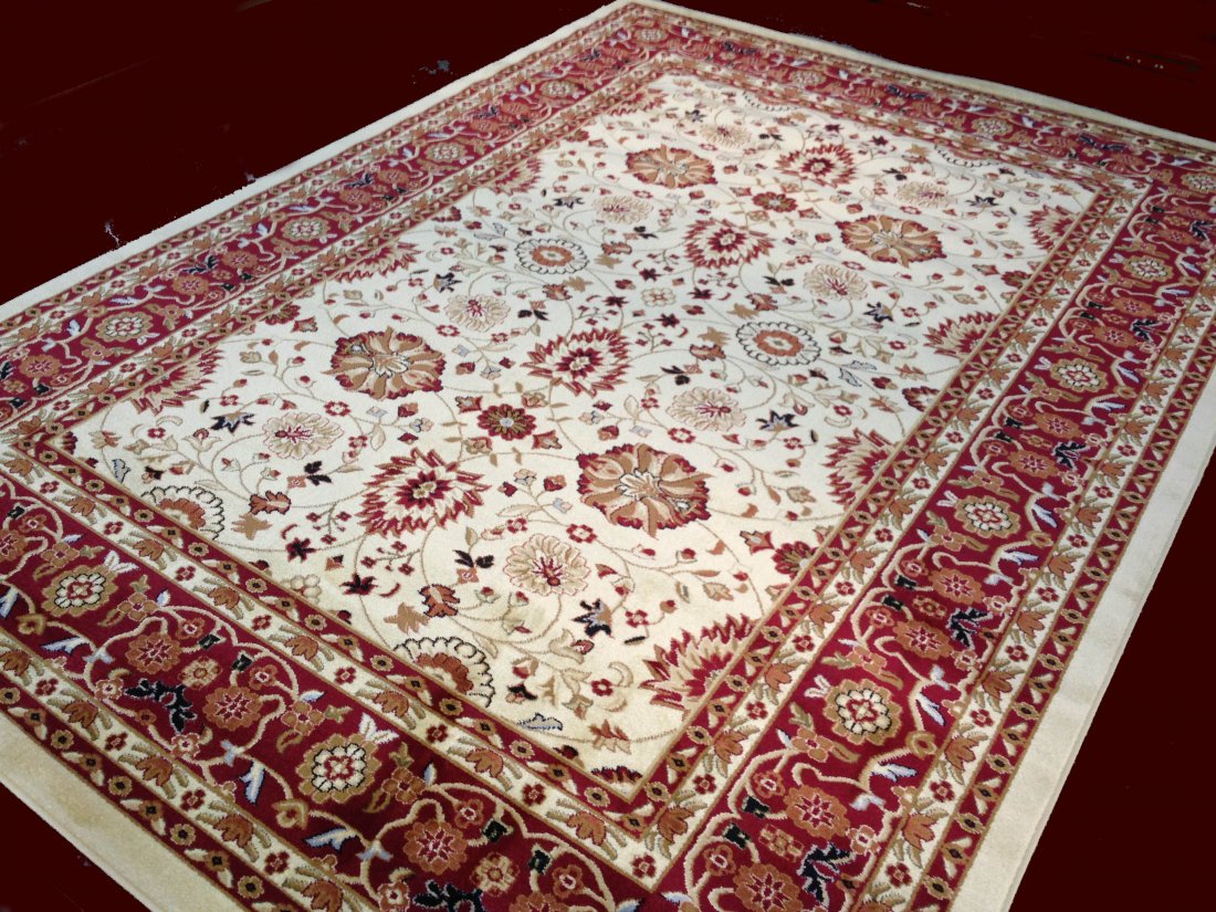 8x11 ALLOVER CLASSIC MAHAL PATTERN AREA RUG (1 of 4)