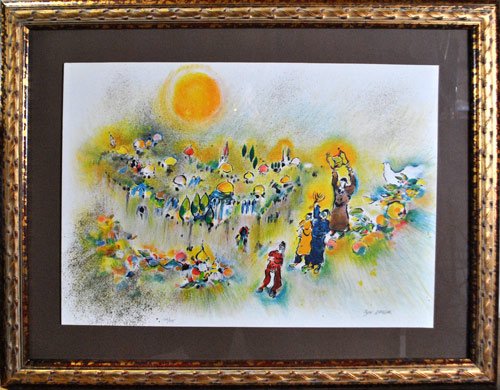 COLLECTIBLE LIMITED EDITION BEN AVRAM LITHOGRAPH (1 of 3)