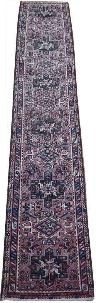 Medallion Antique Handmade 2x11 Runner Persian Nomadic (1 of 6)