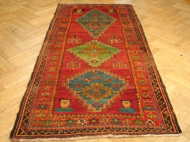 Men& Women portrait  4x9 Authentic Handmade Semi (1 of 5)