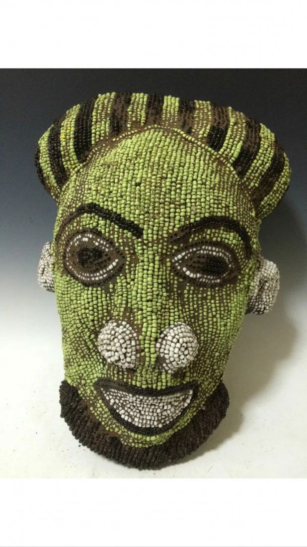 Bamileke Beaded Mask (1 of 4)