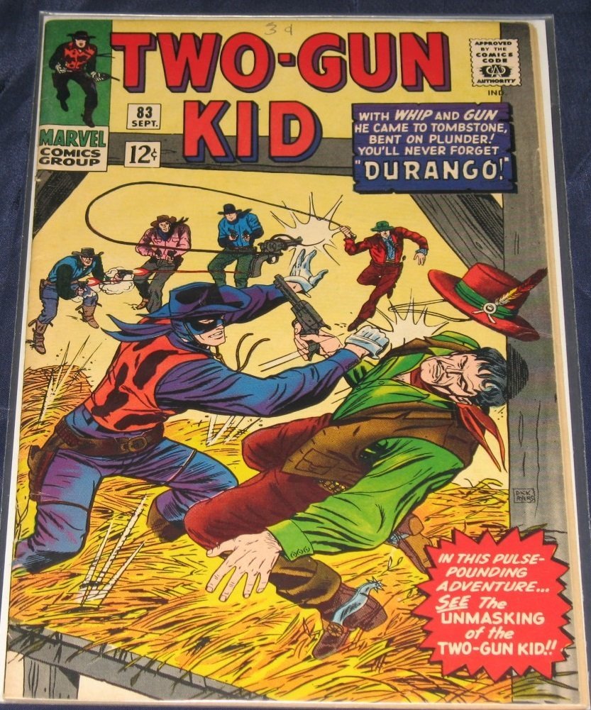 Two-Gun Kid #83: Versus Durango; Reprint from Rawhide Kid #39 LA Ref: 79-81662