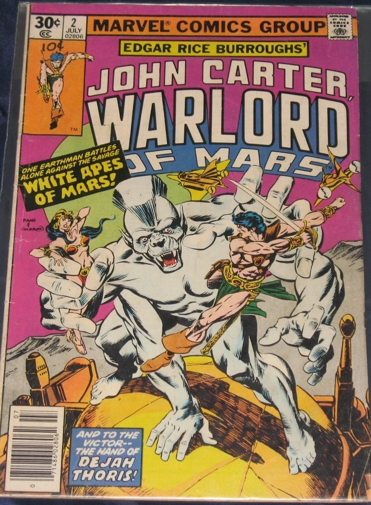 John Carter Warlord of Mars #2: Versus White Apes LA Ref: 2-81656
