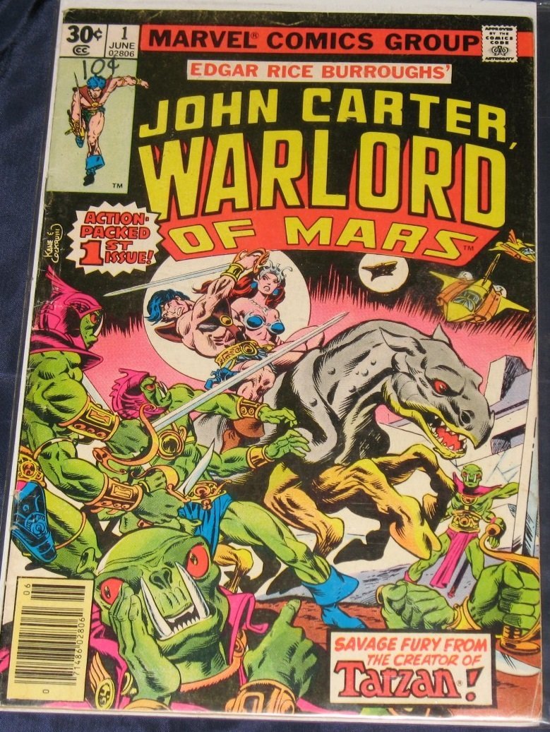 John Carter Warlord of Mars #1: Origin of John Carter, Warlord of Mars LA Ref: 3-81656