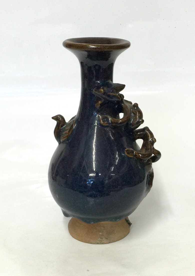 Junyao vase.  Song thru Ming Period. (1 of 5)