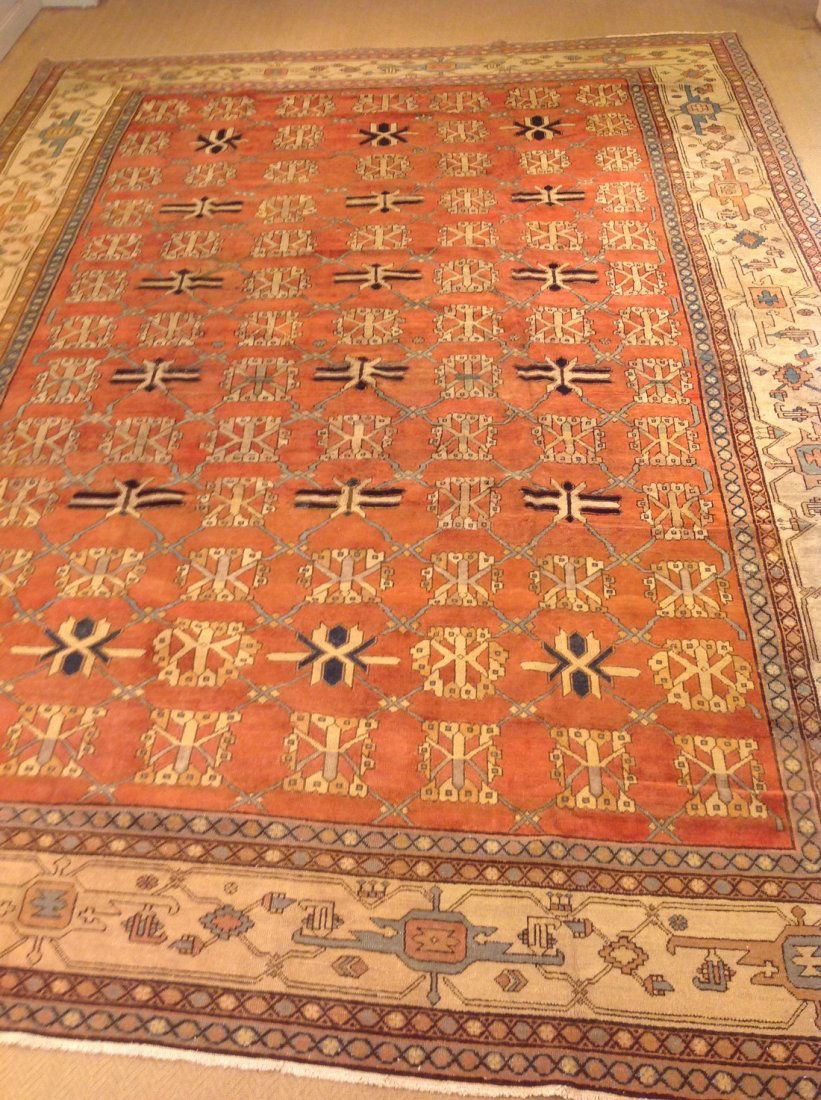 Antique Bakhshaish: Antique Persian Bakhshaish 11'4"X15'7" Reference Number: 22611 Please note that this lot has a reserve. When you leave a bid in advance of the auction, submit your maximum. LiveAuctioneers will bid on