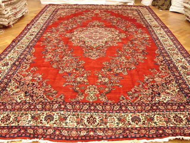 Unusual Large 18'X11 Persian Sarouk Mahal Carpet (1 of 5)