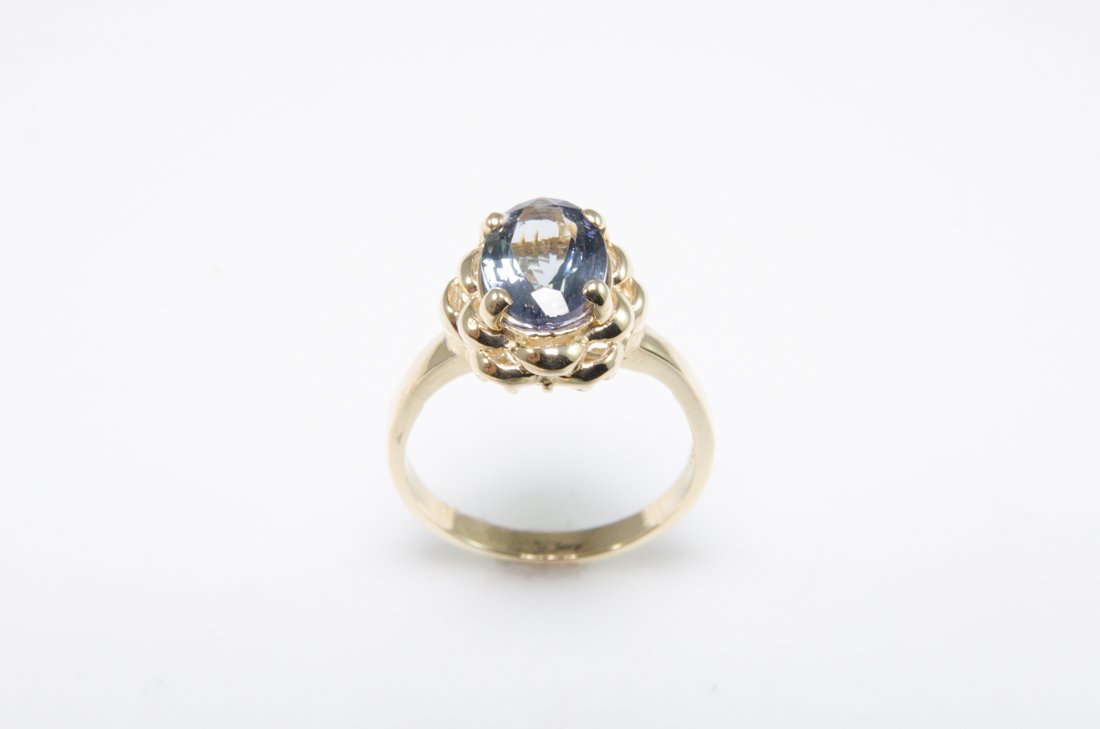14k Yellow Gold Tanzanite Ring (1 of 3)
