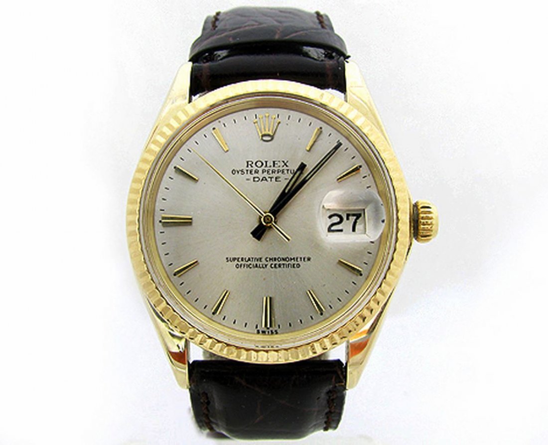 Rolex OYSTER PERPETUAL Gold Bezel, GORGEOUS! Vintage (1 of 4)