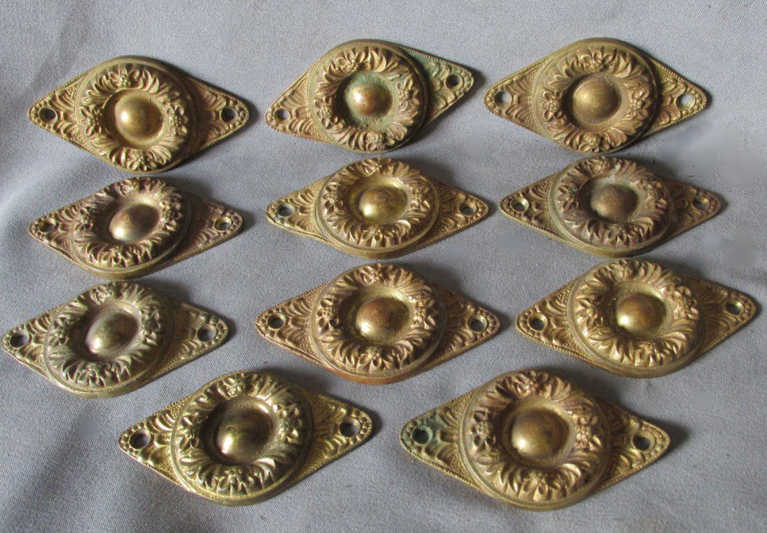 11 Victorian Gilt, Dore Bronze Architectural Elements, (1 of 3)