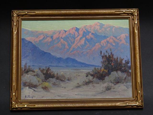 K. Teagle: Desert Landscape P728 (1 of 4)