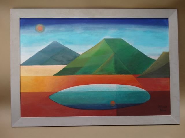 Alfredo Perez: “Mountains and Lake” P1002 (1 of 4)