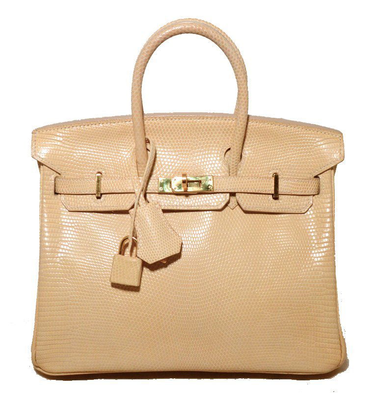 Authentic Hermes 25cm King Lizard Birkin (1 of 9)