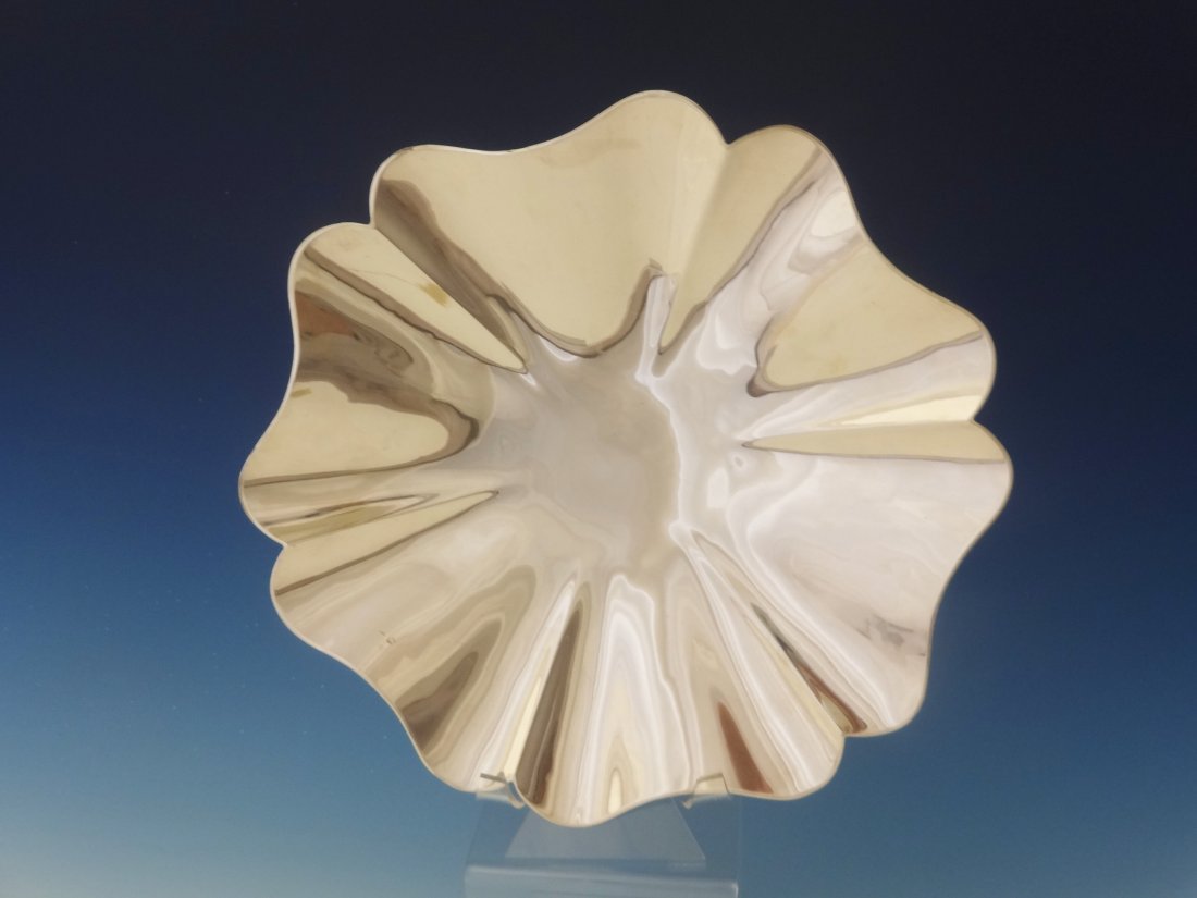 Cartier Sterling large Footed Modernist Centerpiece (1 of 4)