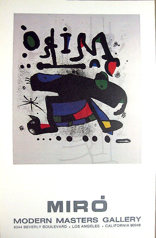10 Varius Posters Miro, Yamagata Agam, Vasarely +: 10 Varius Posters Miro, Yamagata Agam, Vasarely, Craen, West, Barnet+mostly 24 30 LA Ref Number: 396D