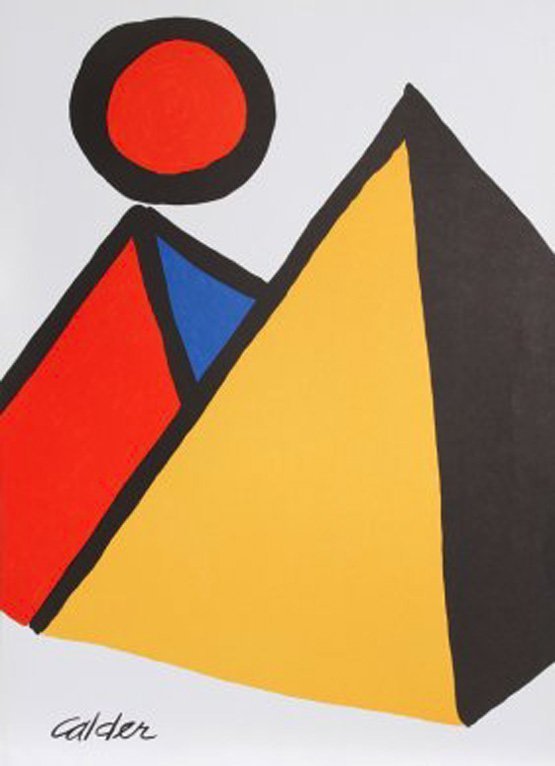 Alexander Calder, Pyramid & Sun Liquidation (1 of 1)