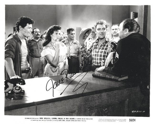 Jane Russell - 8x10 Photo W/ Certificate (1 of 1)