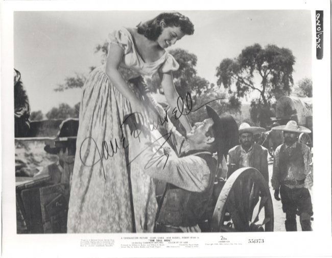 Jane Russell - 8x10 Photo W/ Certificate #4 (1 of 1)